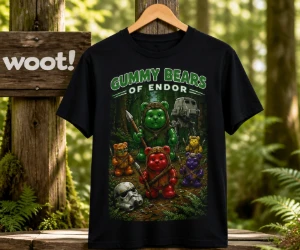 Gummy Bears of Endor Graphic Tees at Woot From $15 - Weird Fandom Done Right