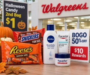 Halloween Candy 2nd Bag $1, Skincare BOGO 50% Off + $10 Rewards, 20% Off $50 & More - Walgreens