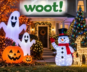 Halloween Ghosts, Christmas Lights & Outdoor Decorations at Woot