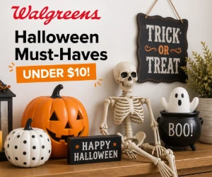 Halloween Must-Haves Under $10 at Walgreens - Cheap Decor for a Spooky Setup