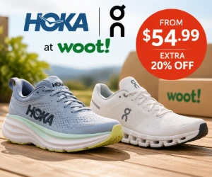Hoka & On Running Shoes at Woot From $54.99 + Extra 20% Off