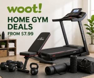 Home Gym Deals at Woot From $7.99 - Fitness Gear Without Gym-Store Prices