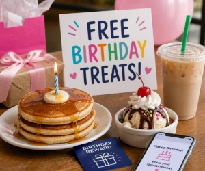 How to Get Free Birthday Food, Treats, Gifts & More
