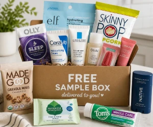 How to Get Free Sample Boxes, Snack Boxes, Beauty Products & More