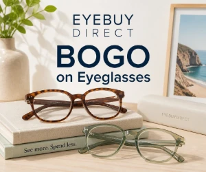 How to Save at EyeBuyDirect: BOGO Deals, Sale Frames & Lens Savings