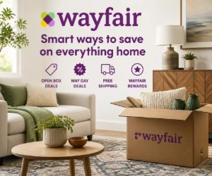 How to Save at Wayfair: Open Box, Way Day, Rewards & Free Shipping