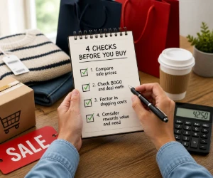 How to Shop Sales Without Overspending: 4 Checks Before You Buy