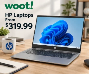HP Laptops From $319.99 in Woot's One-Day Sale