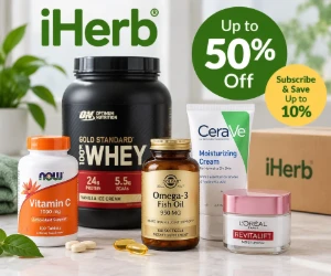 iHerb Deals: Hundreds of Picks Up to 50% Off, Subscribe & Save Up to 10% & More