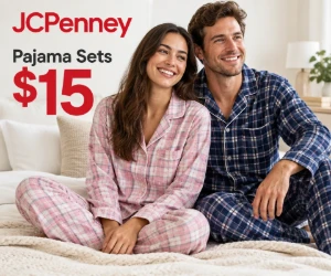 JCPenney Daily Deal: Pajama Sets for $15