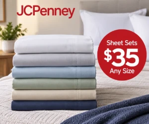 JCPenney Daily Deal: Sheet Sets for $35 - Any Size