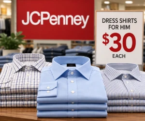 JCPenney Dress Shirts for Him: Just $30 Each Today
