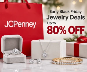 JCPenney Early Black Friday Jewelry Deals: Up to 80% Off
