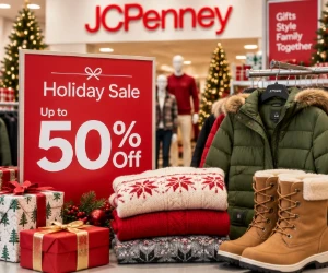 JCPenney Holiday Sale: Up to 50% Off With Coupon
