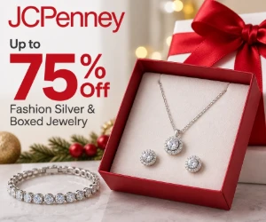 JCPenney Jewelry Sale: Up to 75% Off Fashion Silver & Boxed Jewelry