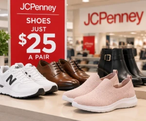 JCPenney Men’s & Women’s Shoes: Just $25 a Pair Today