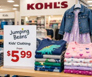 Jumping Beans Kids’ Clothing From $5.99 at Kohl’s