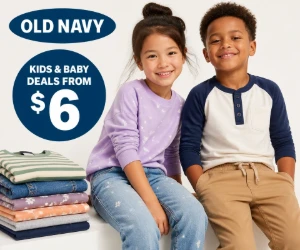 Kids & Baby Deals From $6 at Old Navy - Stock Up on Growing-Kid Basics for Less