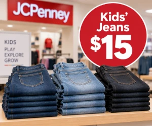 Kids’ Jeans for Just $15 at JCPenney