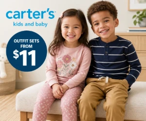Kids’ Outfit Sets From $11 at Carter’s - Most of the Outfit Done in One Buy