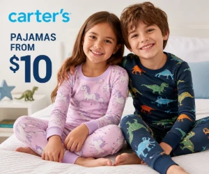 Kids’ Pajamas From $10 at Carter’s - Bedtime Basics Without the Full-Price Hit