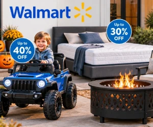 Kids' Ride-On Cars Up to 40% Off, Mattresses & Fire Pits Up to 30% Off & More - Walmart Deals