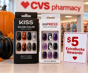 KISS Halloween Press-On Nails + $5 ExtraBucks at CVS