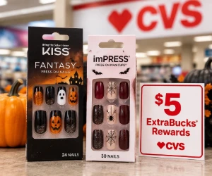 KISS Halloween Press-On Nails + $5 ExtraBucks at CVS