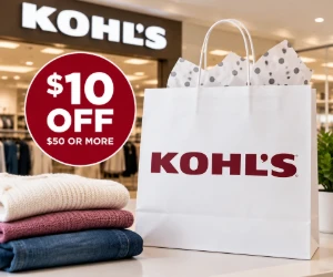 Kohl's $10 Off $50 Coupon: An Easy Way to Save More