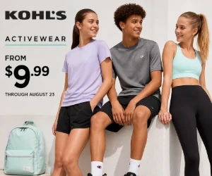 Kohl’s Activewear From $9.99 - PE, Practice & Weekend Gear Without the Sports-Store Price