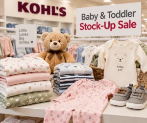 Kohl’s Baby & Toddler Stock-Up Sale - More Everyday Basics for Less