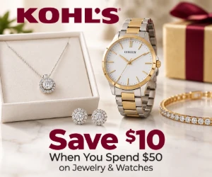 Kohl's Jewelry & Watches: Save $10 When You Spend $50
