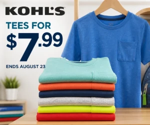 Kohl’s Tees for $7.99 - Cheap Everyday Tops Kids Can Actually Wear on Repeat