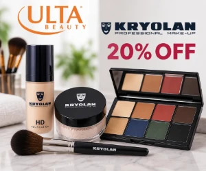 Kryolan Professional Makeup 20% Off at Ulta