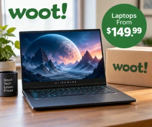 Laptops From $149.99 at Woot + Extra 10% Off With Code