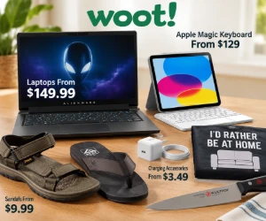 Laptops From $149.99 + Extra 10% Off, Apple Magic Keyboard From $129 & More - Woot Deals