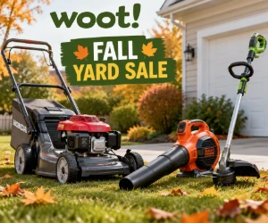 Lawn Mowers, Leaf Blowers & Trimmers in Woot's Fall Yard Sale