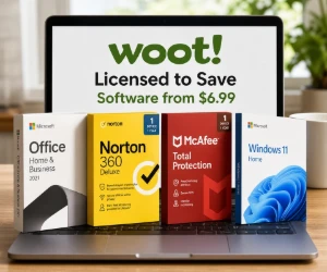 Licensed to Save Software at Woot From $6.99