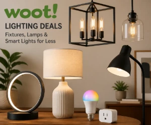 Lighting Deals at Woot - Fixtures, Lamps & Smart Lights for Less