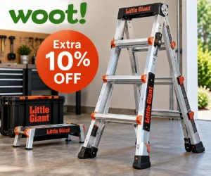 Little Giant Ladders & Accessories + Extra 10% Off With Code at Woot