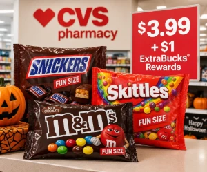 Mars Fun Size Halloween Candy for $3.99 + $1 ExtraBucks at CVS