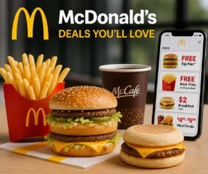 McDonald’s Deals: Free Big Mac, Free Fries, $2 Breakfast & $5 Meals
