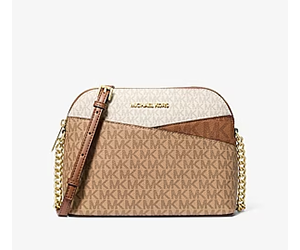 Michael Kors Jet Set Travel Color-Block Crossbody Bag for $59 - 77% Off