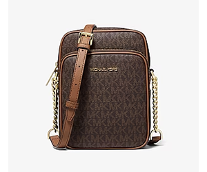 Michael Kors Jet Set Travel Medium Logo Crossbody Bag for $59 - 77% Off