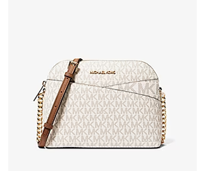 Michael Kors Jet Set Travel Medium Logo Dome Crossbody Bag From $59 - Up to 77% Off