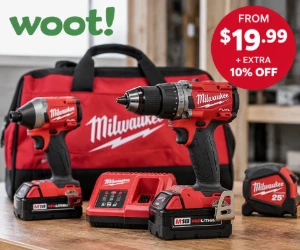 Milwaukee Power Tools From $19.99 + Extra 10% Off at Woot