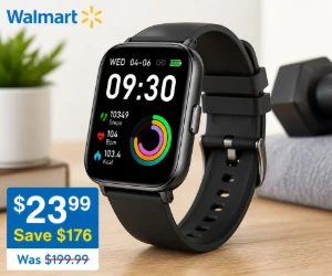 Mingdaln Smartwatch for $23.99 at Walmart - Save $176