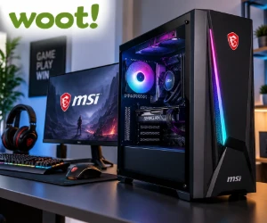 MSI Gaming Desktop PCs Starting at $929.99 at Woot