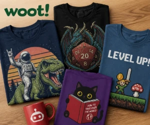 Nerdy Graphic Tees at Woot From $15 - Fresh Fandom Designs for Less