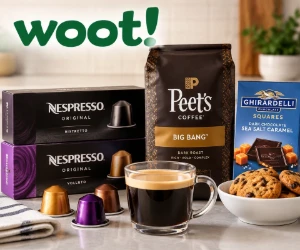 Nespresso Coffee Pods, Peet's & Sweet Treats on Sale at Woot